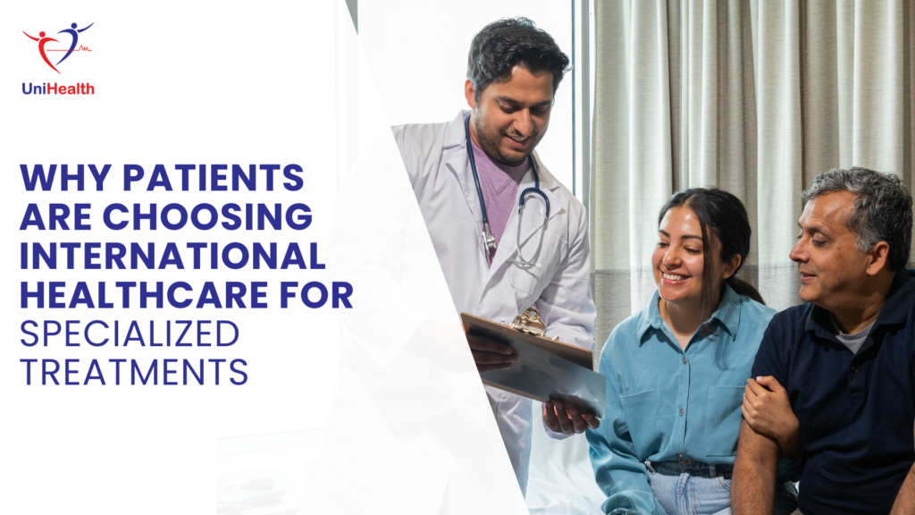 Doctor explaining treatment details to a patient and their family member